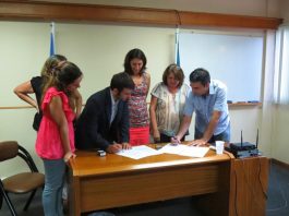 El Colegio de Psicólogos de San Isidro y el IADEPP firman convenio contra la violencia de género
