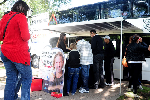 Móvil de Donación de Sangre