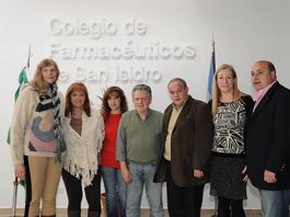 Concejales de San Isidro visitaron el Colegio de Farmacéuticos local