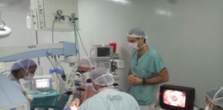 Nuevo trasplante de córnea en el Hospital Central de San Isidro