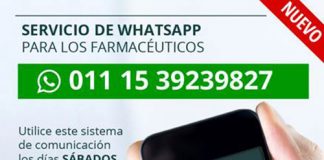 Servicio de Whatsapp para farmacéuticos