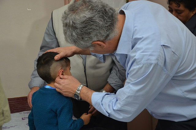 ALEGRÍA. Primer implante coclear en el Hospital Materno Infantil de San Isidro. 