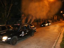 En San Isidro todas las noches hay operativos de fumigación contra el dengue