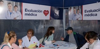 Chequeos cardiológicos gratuitos en las calles de Beccar