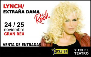 VALERIA LYNCH - EXTRAÑA DAMA DEL ROCK