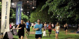 Abrió el Paseo de Bicicletas Nocturno de San Isidro