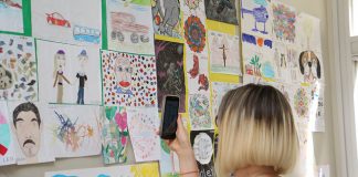 Arte por pacientes de Salud Mental del Hospital Central de San Isidro