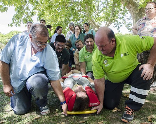 SAME Provincia capacitó equipos de salud de Chascomús