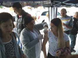 En las calles de San Isidro vacunarán gratis contra la gripe