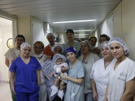 Martina, otra bebé con sonrisa nueva tras una cirugía de labio leporino