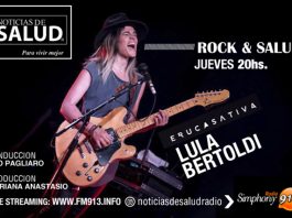 Lula Bertoldi en «Rock & Salud»