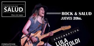 Lula Bertoldi en «Rock & Salud»