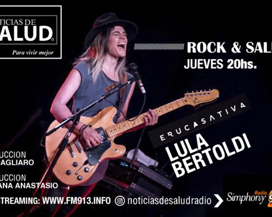 Lula Bertoldi en «Rock & Salud»