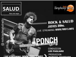 Ponch en «Rock & Salud»
