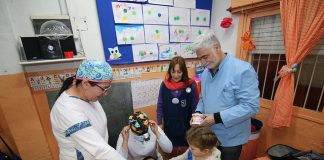 Salitas de jardín se convierten en consultorios odontológicos