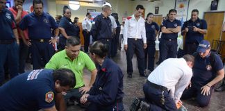Capacitarán a bomberos voluntarios como instructores de RCP para la comunidad