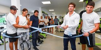 Se inauguró un nuevo gimnasio de musculación en el Poli 3