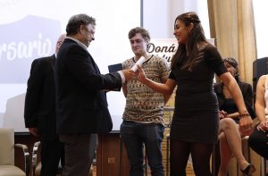 01-04-2019 Agustina y Emilio, donante y receptor de médula ósea, a un año del trasplante.