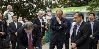 Rubinstein inauguró la primera estación saludable de Corrientes