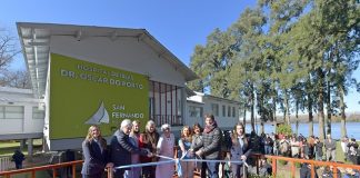 Andreotti inauguró el renovado Hospital de Islas “Do Porto”
