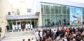 Posse inauguró el nuevo Hospital Materno Infantil de San Isidro