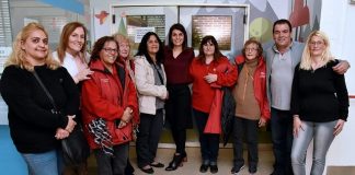 Tigre entregó mantas a recién nacidos del Hospital Materno Infantil “Dr. Florencio Escardó”