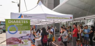 San Fernando realizó una jornada de concientización por el Día Mundial de la Diabetes