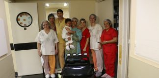 San Isidro: operan a bebé para corregir malformación facial congénita