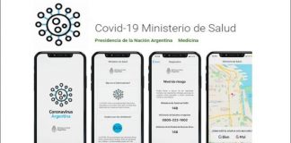 Autotest para detectar síntomas compatibles con el coronavirus en Argentina