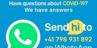 La OMS lanzó un servicio de información sobre el coronavirus en WhatsApp