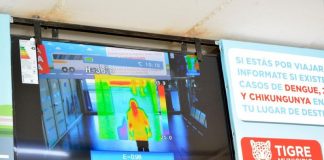 Tigre activó un puesto sanitario con cámara termográfica para detectar posibles casos de Dengue