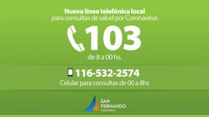 1 linea 103 coronavirus san fernando