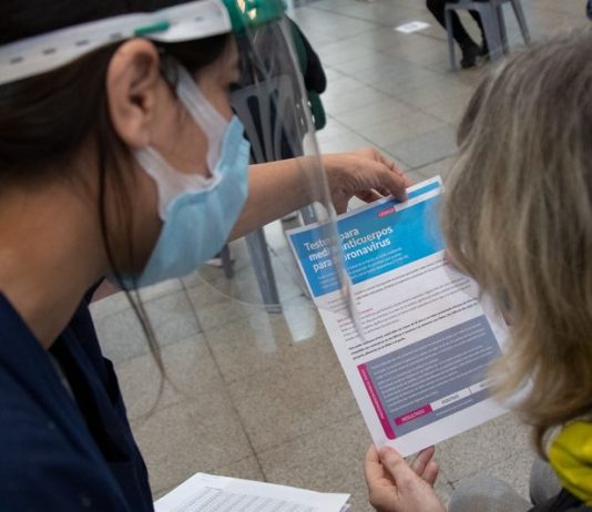 Testeos de Covid-19 en Constitución, Retiro y Once