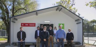 Vicente López recibió donaciones para un hospital de Campaña