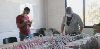 Vicente López: entregan más de 1.400 mascarillas a trabajadores de la salud