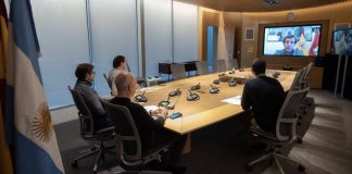 Buenos Aires y Madrid analizaron estrategias para Covid-19