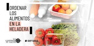 Cómo ordenar alimentos en la heladera