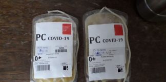 Primera entrega de plasma para pacientes con Covid-19
