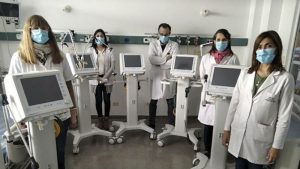 entrega respiradores