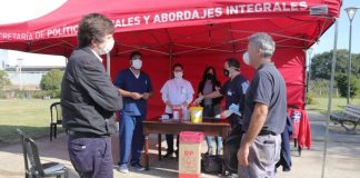 El Municipio de Morón realizó una nueva jornada de vacunación antigripal