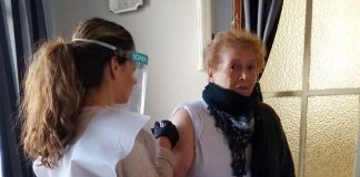Por primera vez IOMA brindó el servicio de la vacuna antigripal en domicilio