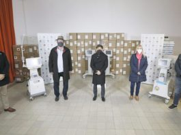 La Provincia entregó más de 100 nuevos respiradores