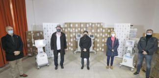 La Provincia entregó más de 100 nuevos respiradores