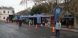 Coronavirus: 504 vecinos pasaron por los puestos móviles de Martínez y Las Lomas de San Isidro