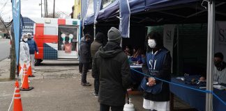 Más de 400 personas se acercaron a los puestos de búsqueda de Covid en Martínez y Boulogne