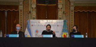 El ministro de Salud y el jefe de Gabinete brindaron una conferencia sobre el avance de la pandemia y las medidas para enfrentarla en la provincia