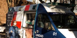 Nueva unidad de testeo móvil para hacer hisopados por Covid-19