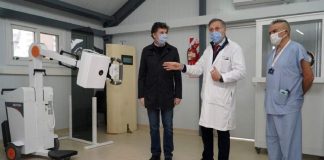 San Isidro: nuevo equipo de rayos X en el módulo sanitario del Hospital Central