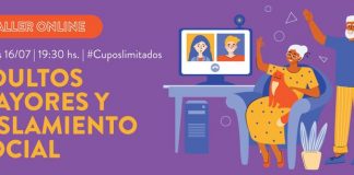 Taller online “Adultos mayores y aislamiento social”