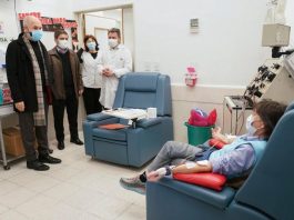 CABA: donación de plasma en el Hospital Alvarez